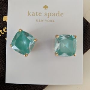 NWT turquoise kate spade earrings